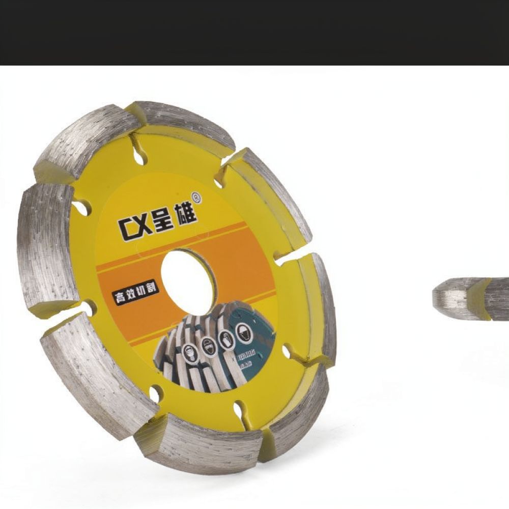 Angle Grinder Diamond Blade Concrete - ใบตัดเพชรรูปตัววี สำหรับเครื่องเจียรไฟฟ้า ใช้ตัดผนังคอนกรีตและหิน ใบมีดตัดสำหรับงานหนักระดับมืออาชีพ