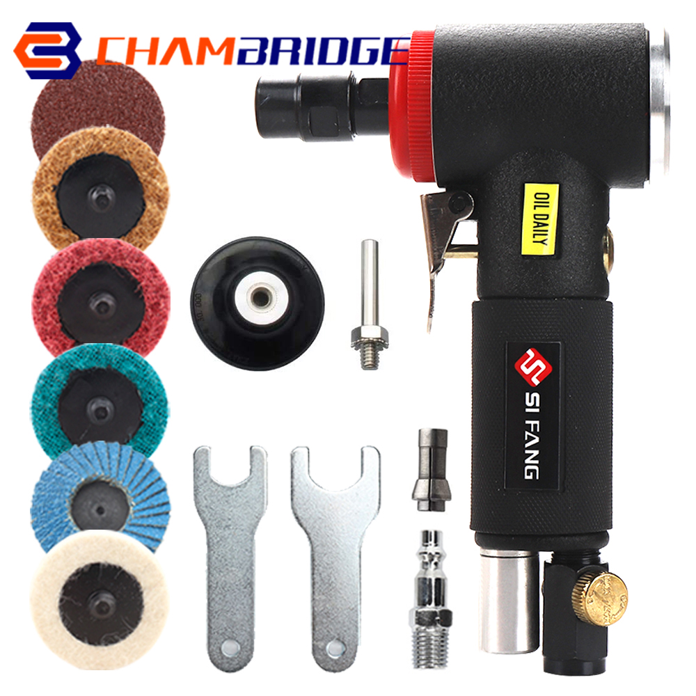 Die Grinder 1/4 Inch Air - Air Angle Die Grinder ชุดเครื่องมือ1/4นิ้วนิวเมติกขวามุมเครื่องบด90องศา Mini