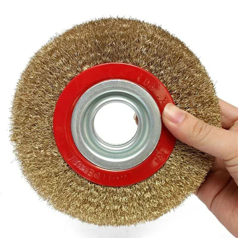 Angle Grinder Wire Brush Wheel - แปรงลวดขัดเงา 1 ชิ้น ขนาด 100/125/150/200/250 มม.