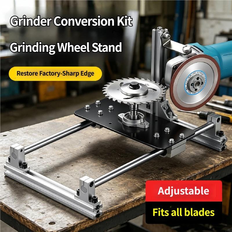Angle Grinder Flap Disc Set - แท่นรองรับเครื่องบดมุมแบบปรับได้สำหรับชิ้นงานหินโลหะไม้ที่มีประสิทธิภาพ