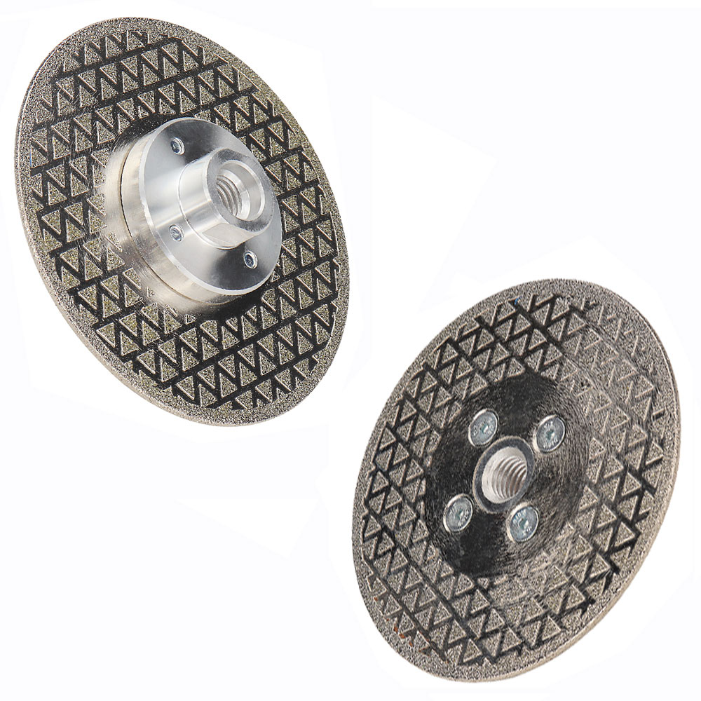 Angle Grinder Diamond Blade Concrete - ใบตัดเพชรเคลือบสองด้านสำหรับเครื่องเจียร ใช้กับหินอ่อน หินแกรนิต กระเบื้อง และคอนกรีต