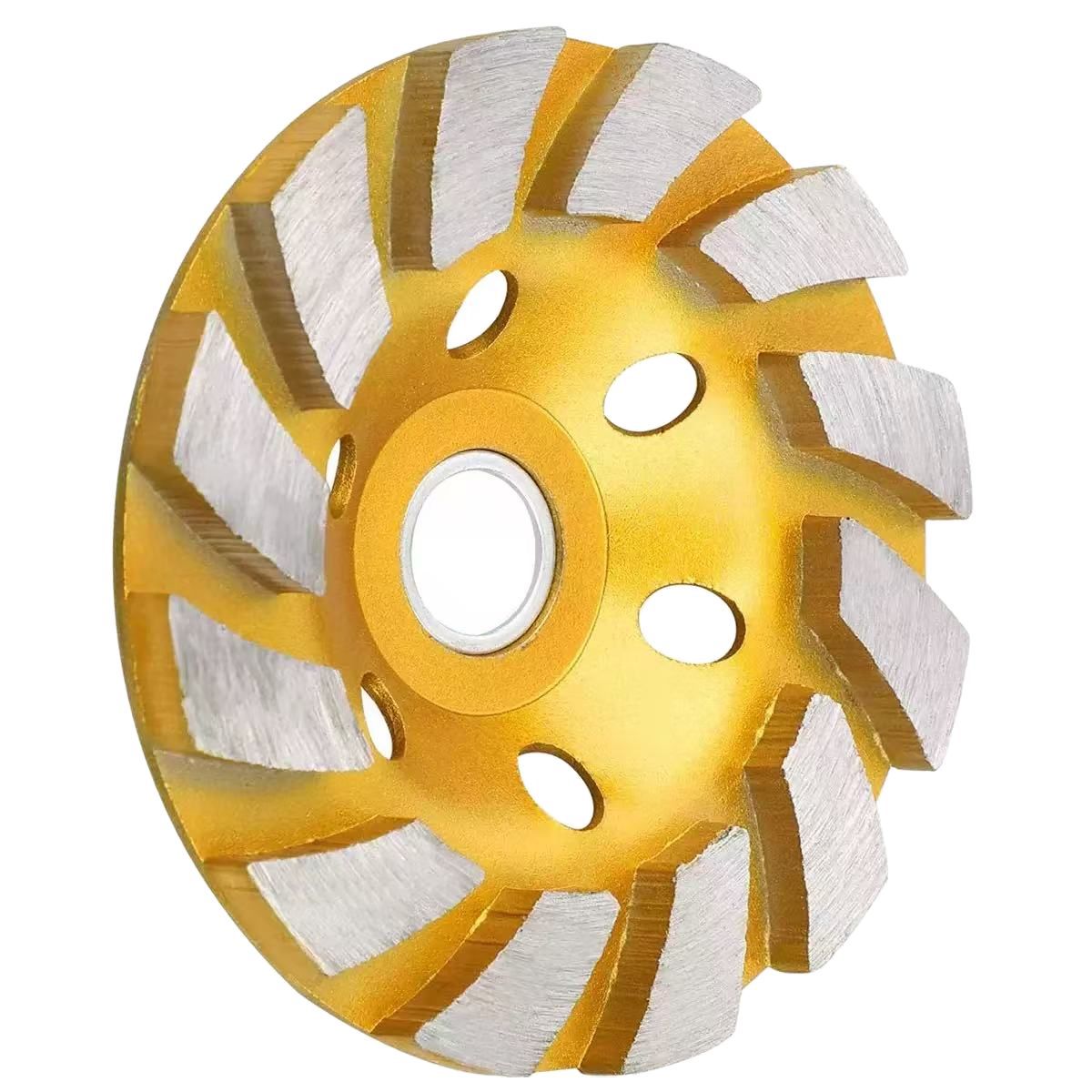 Angle Grinder Diamond Blade Concrete - ใบเจียรเพชรเทอร์โบขนาด 4 นิ้ว 12 ซี่ สำหรับงานหนัก