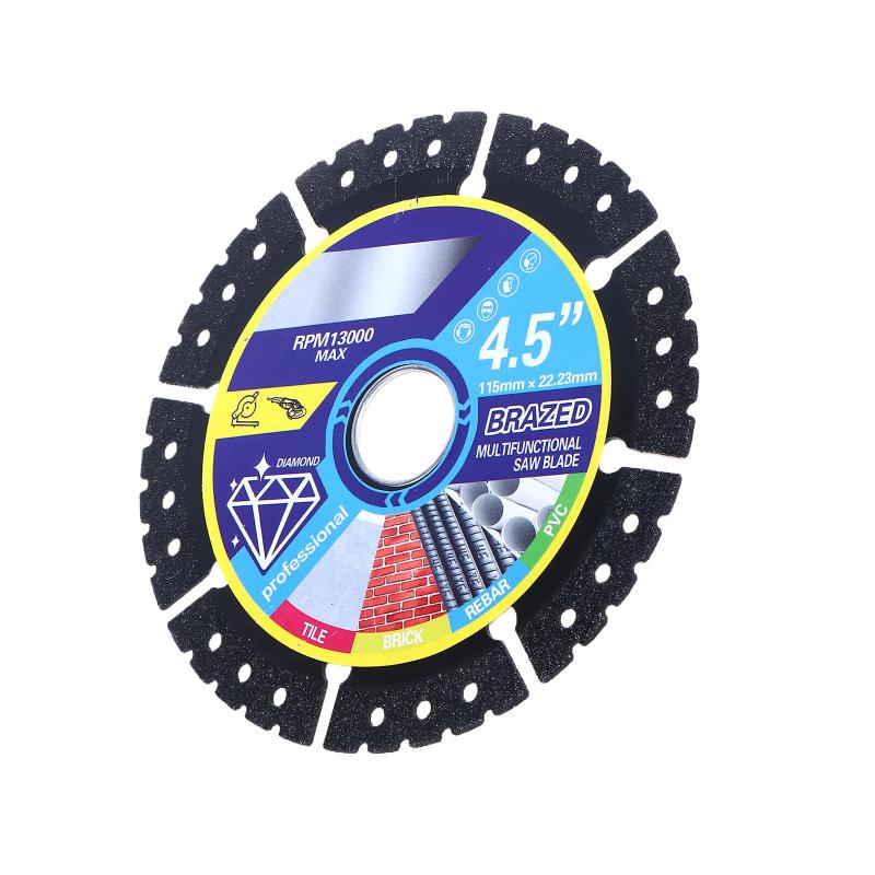 Angle Grinder Diamond Blade Concrete - 【F】ใบตัดเพชรสำหรับเครื่องเจียร ขนาด 115 มม. ใบตัดและล้อเจียรสำหรับงานตัดเหล็ก คอนกรีต