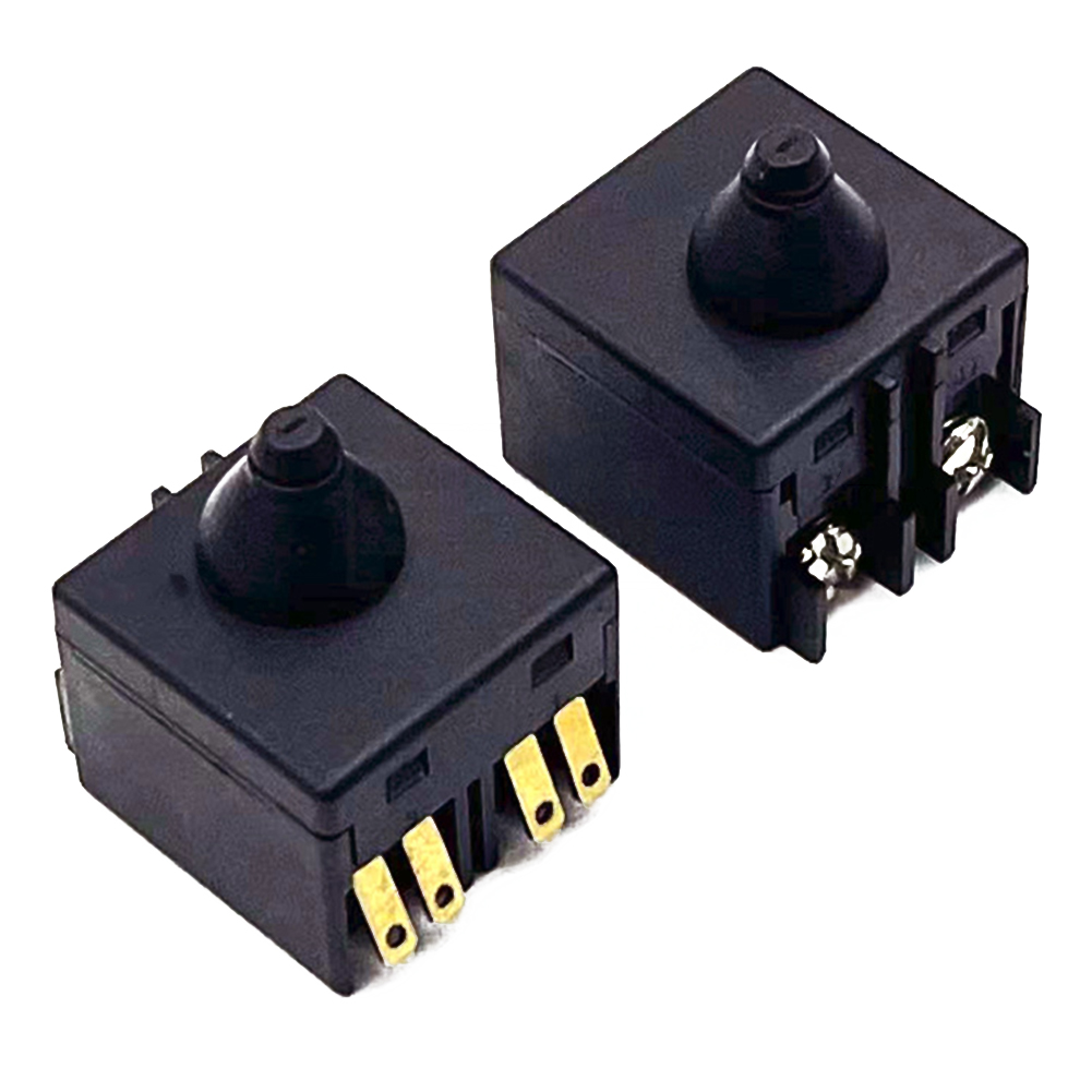 Angle Grinder Variable Speed Corded - 2pcs เครื่องบดมุม PUSH ปุ่มสวิทช์สําหรับ FF03-100A เครื่องบดมุมควบคุมความเร็วสวิทช์เปลี่ยนขัดอุปกรณ์เสริม