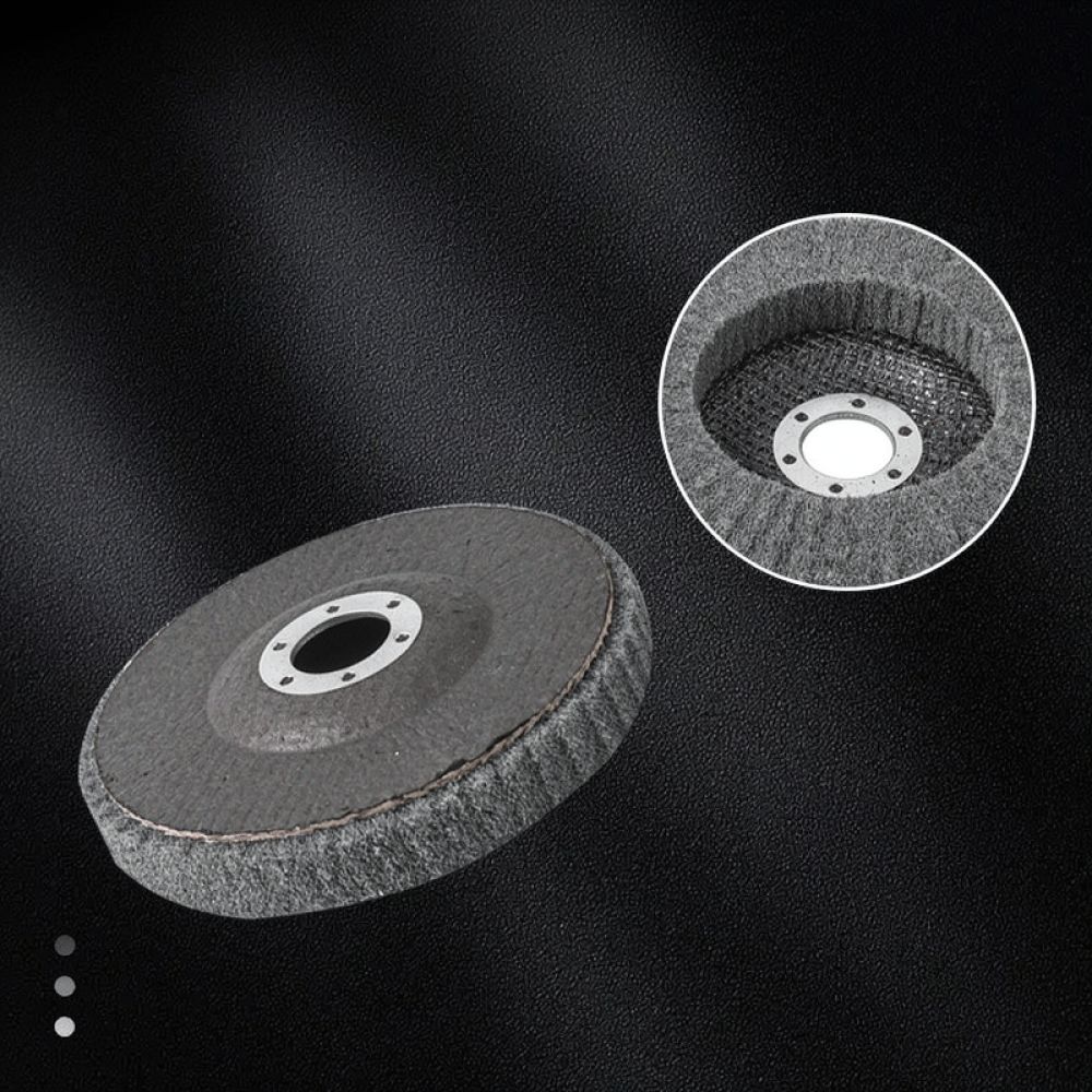 Grinder Polishing Pad Kit - สำหรับ แผ่นขัดไนลอน Teruiliang สำหรับเครื่องเจียรไฟฟ้า แผ่นขัดเงาพื้นผิวโลหะ ชุดเครื่องมือลบคมสเตนเลส