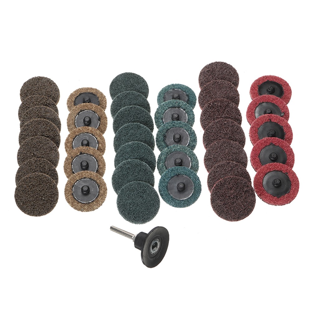 แผ่นขัดแบบเปลี่ยนเร็ว 36 ชิ้น  - Grinder Polishing Pad Kit บทวิจารณ์และราคา