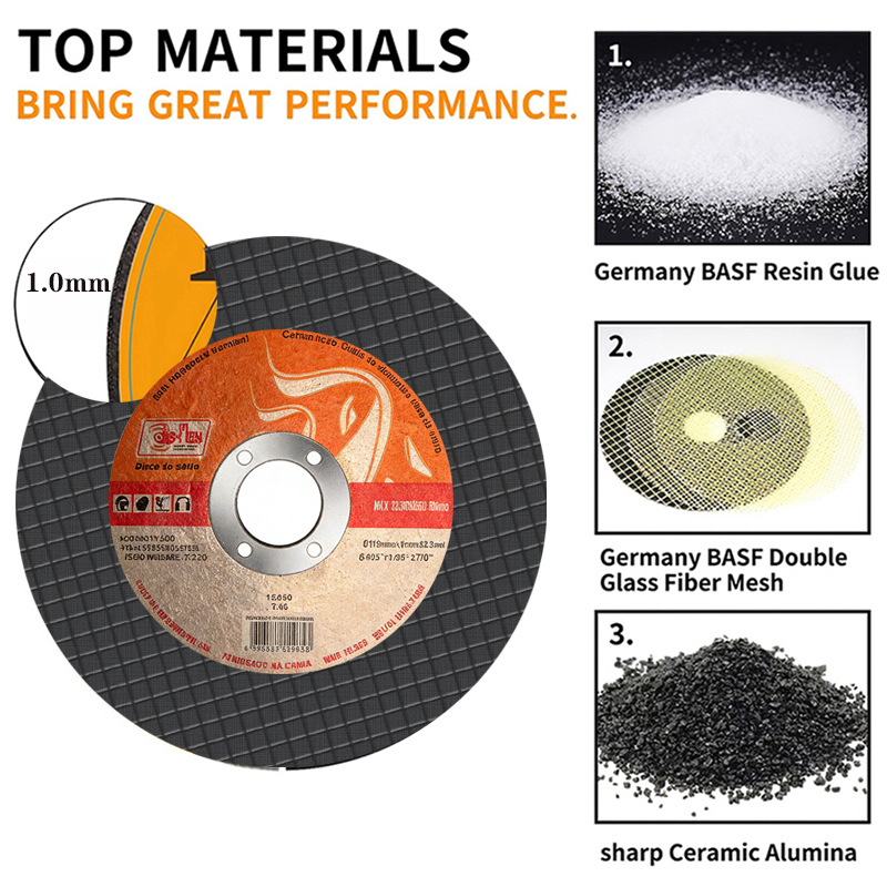 แผ่นตัดโลหะบางพิเศษ ขนาด 4.5 น - Angle Grinder Flap Disc Set บทวิจารณ์และราคา