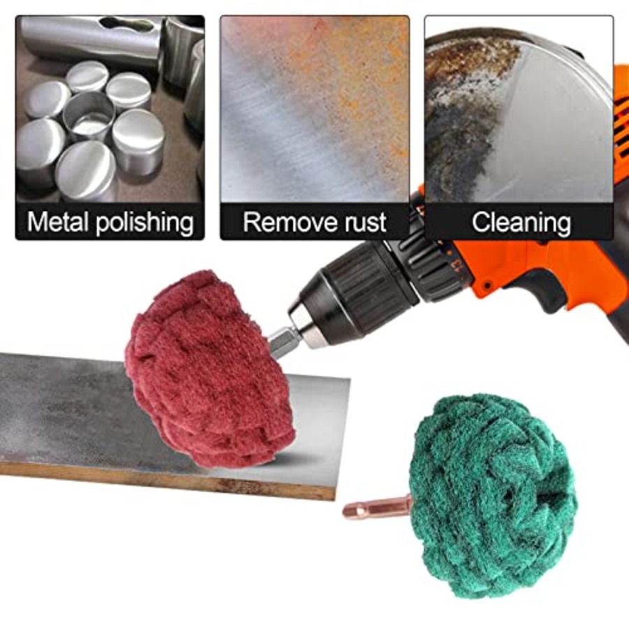 ชุดแผ่นขัด 9 ชิ้น สำหรับขัดเงา - Grinder Polishing Pad Kit บทวิจารณ์และราคา