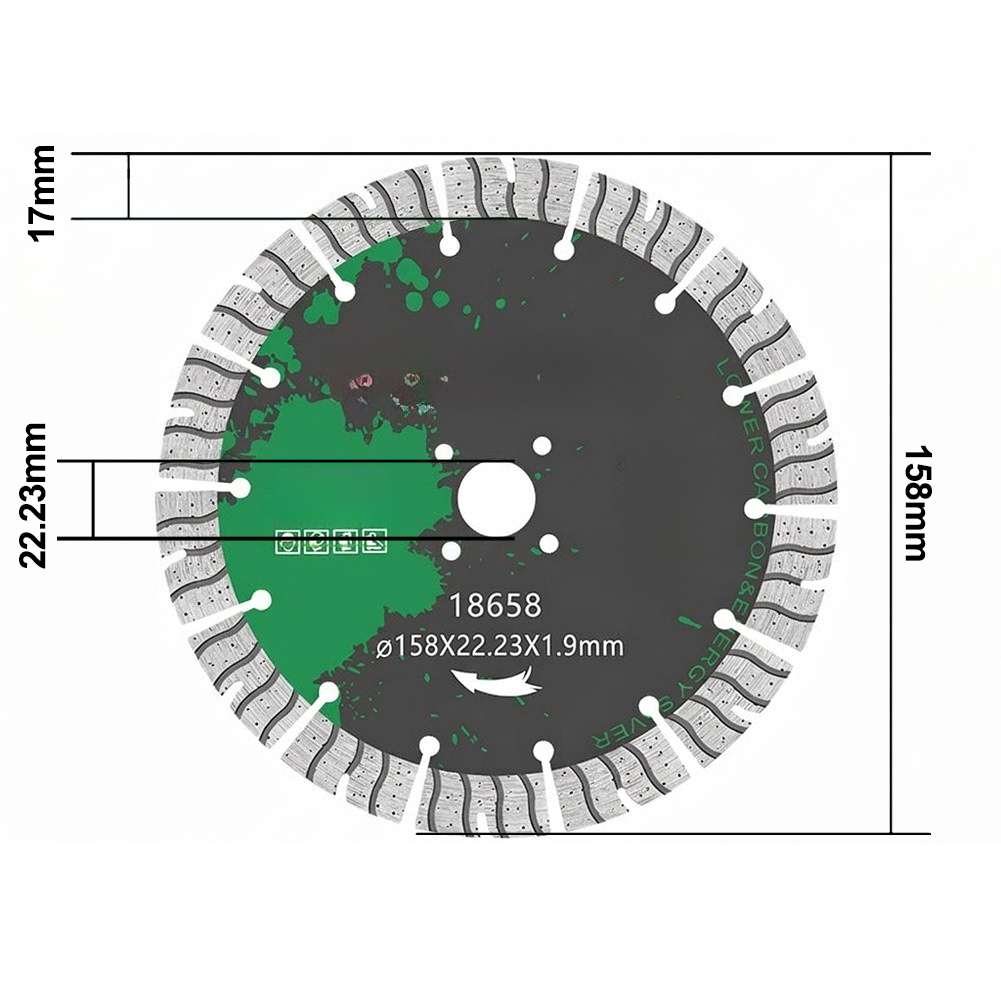 ใบเลื่อยวงเดือนสำหรับตัดคอนกรี - Angle Grinder Diamond Blade Concrete บทวิจารณ์และราคา