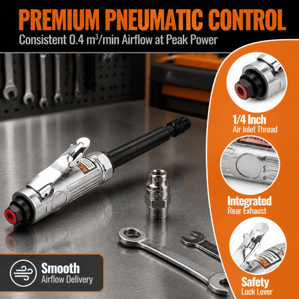 เครื่องเจียรลมแบบมีมุม 20,000  - Die Grinder 1/4 Inch Air บทวิจารณ์และราคา