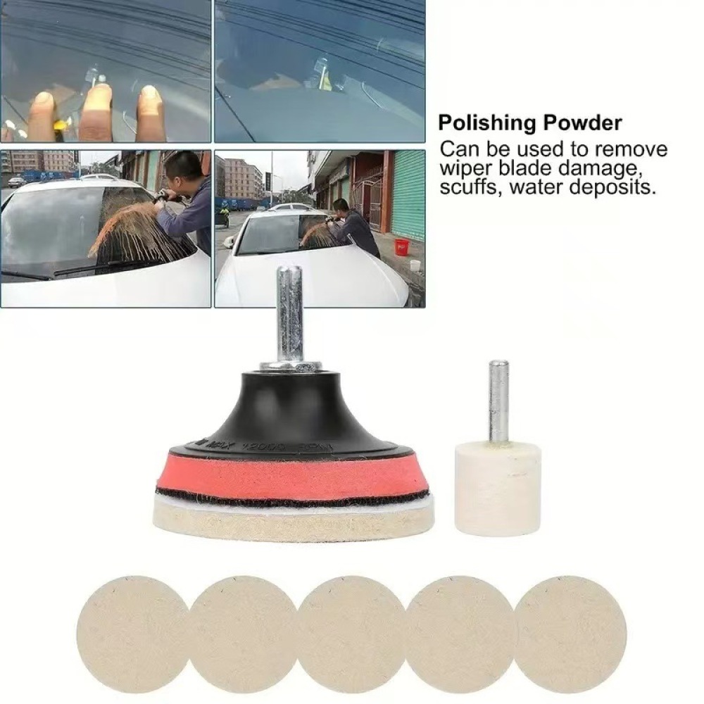 แผ่นขัดเงาเครื่องประดับ ทำจากผ - Grinder Polishing Pad Kit บทวิจารณ์และราคา