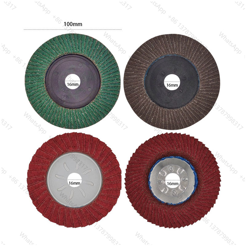 ชุดแผ่นขัด 19 ชิ้น ขนาด 100 มม - Angle Grinder Flap Disc Set บทวิจารณ์และราคา