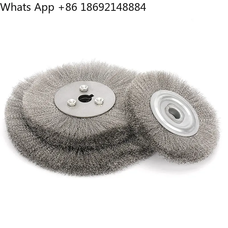 แปรงลวดเหล็กสแตนเลสแบบแบนสำหรั - Angle Grinder Wire Brush Wheel บทวิจารณ์และราคา
