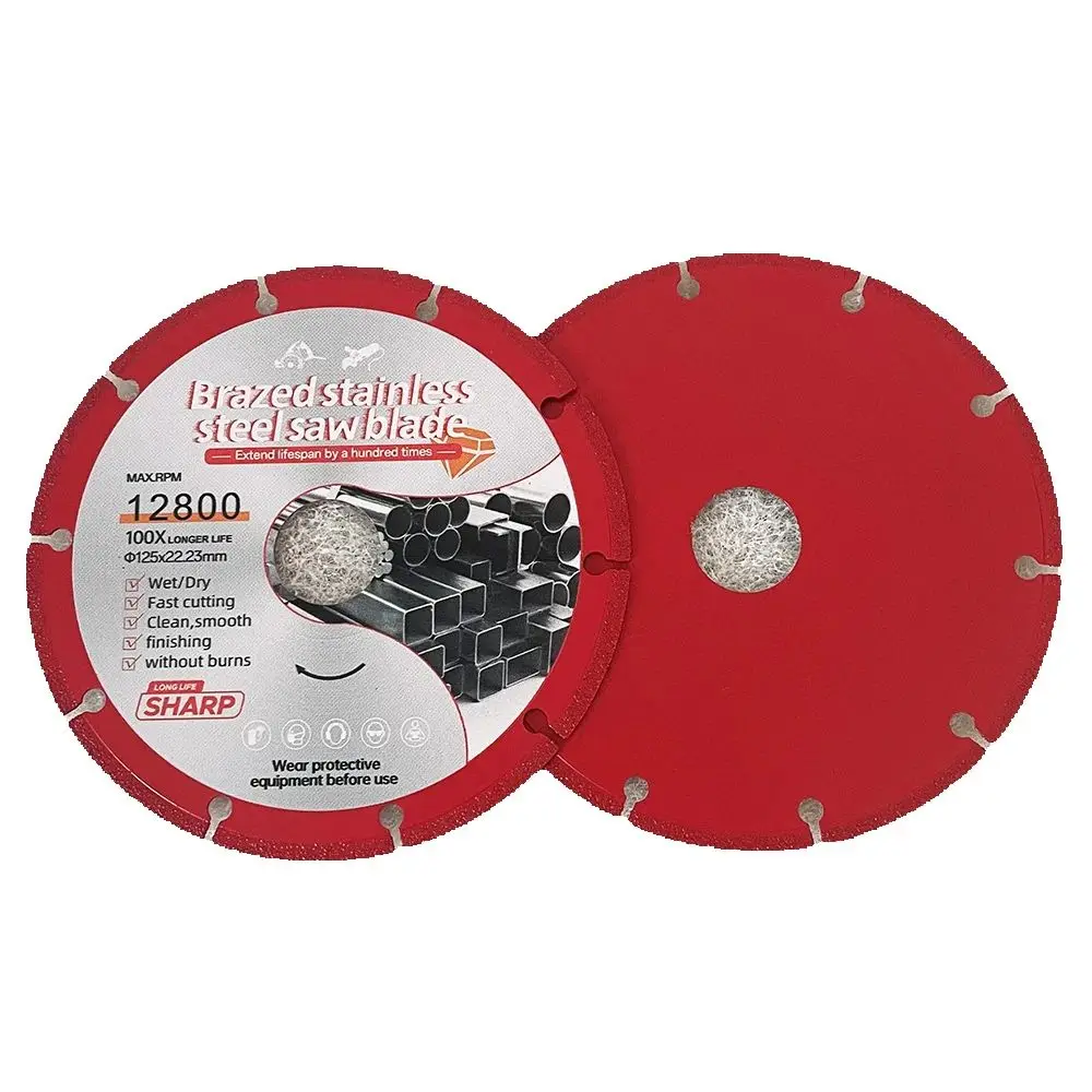 105 มม.115 มม.125 มม.Brazed ใบ - Angle Grinder Cutting Disc 125Mm บทวิจารณ์และราคา