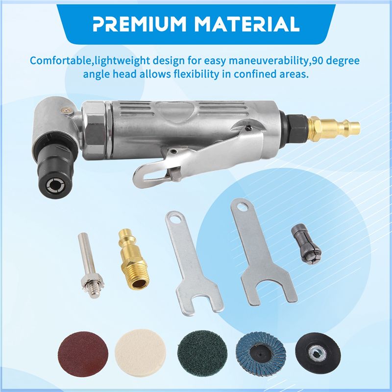 เครื่องเจียรลมแบบมุม 90 องศา ร - Die Grinder 1/4 Inch Air บทวิจารณ์และราคา