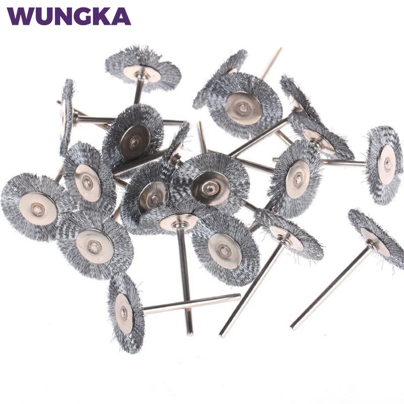 10ชิ้นก้าน2.35/3มม. มินิสแตนเล - Angle Grinder Wire Brush Wheel บทวิจารณ์และราคา