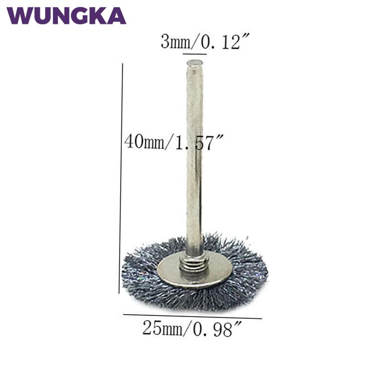 10ชิ้นก้าน2.35/3มม. มินิสแตนเล - Angle Grinder Wire Brush Wheel บทวิจารณ์และราคา