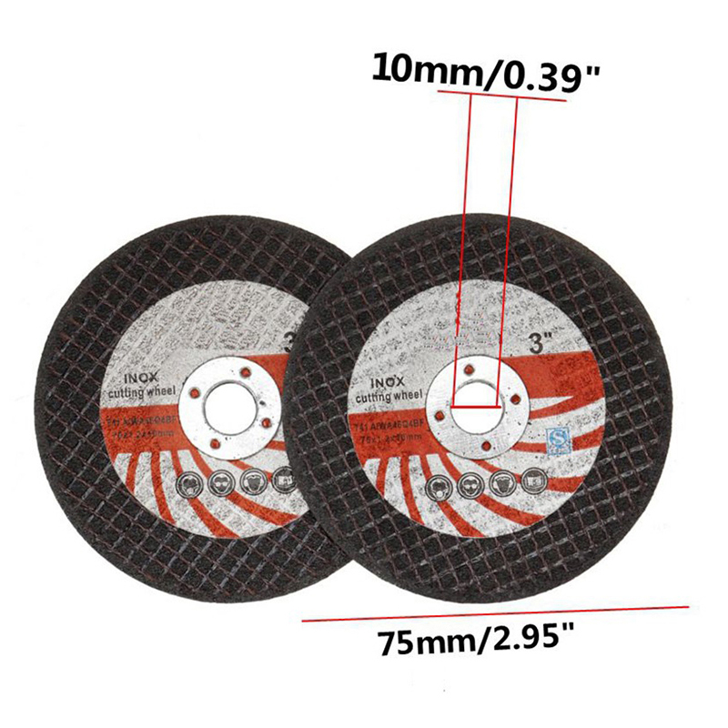 5 ชิ้น แผ่นตัดมินิแบบมีรู แผ่น - Angle Grinder Flap Disc Set บทวิจารณ์และราคา