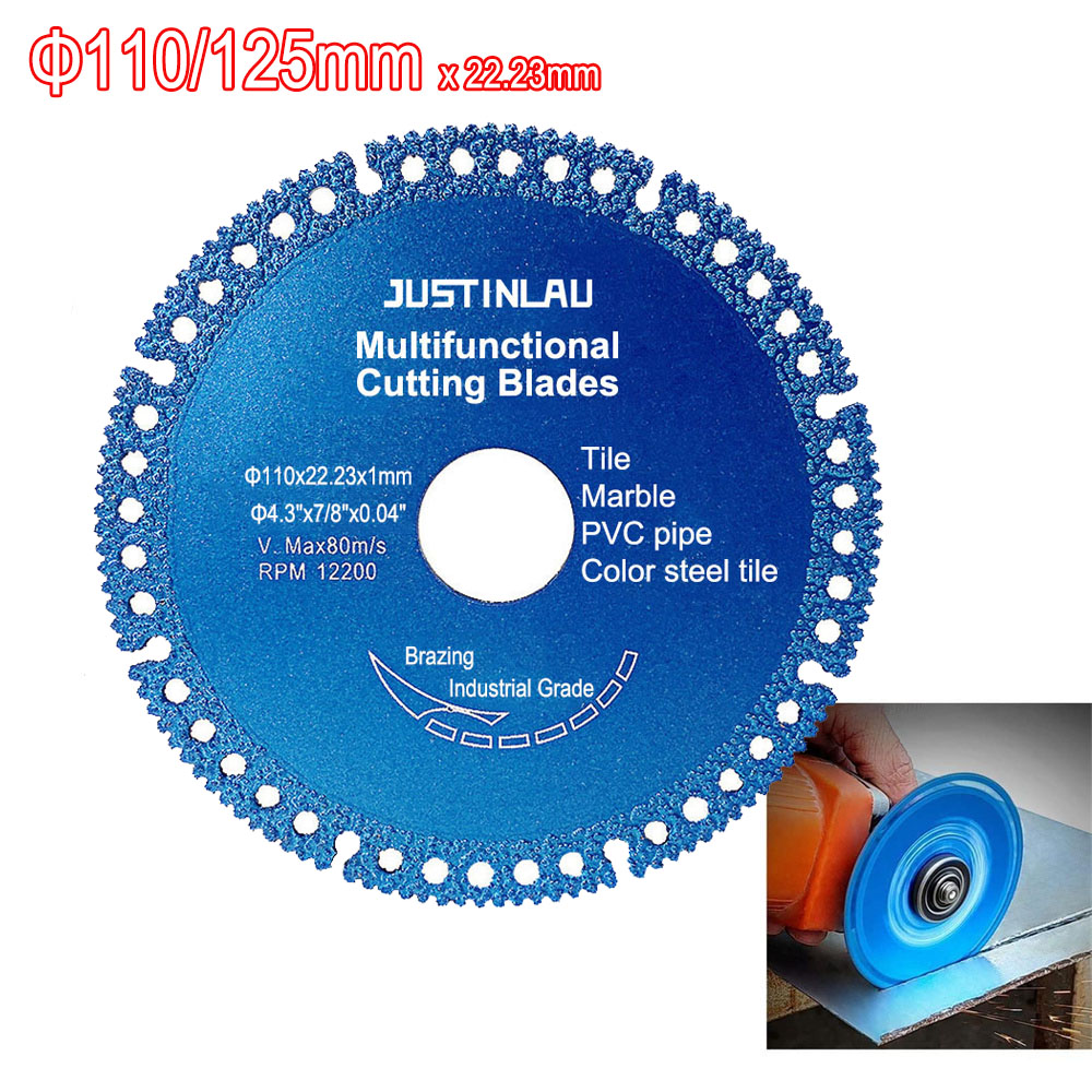 ใบเลื่อยตัดคอมโพสิตมัลติฟังก์ช - Angle Grinder Cutting Disc 125Mm บทวิจารณ์และราคา