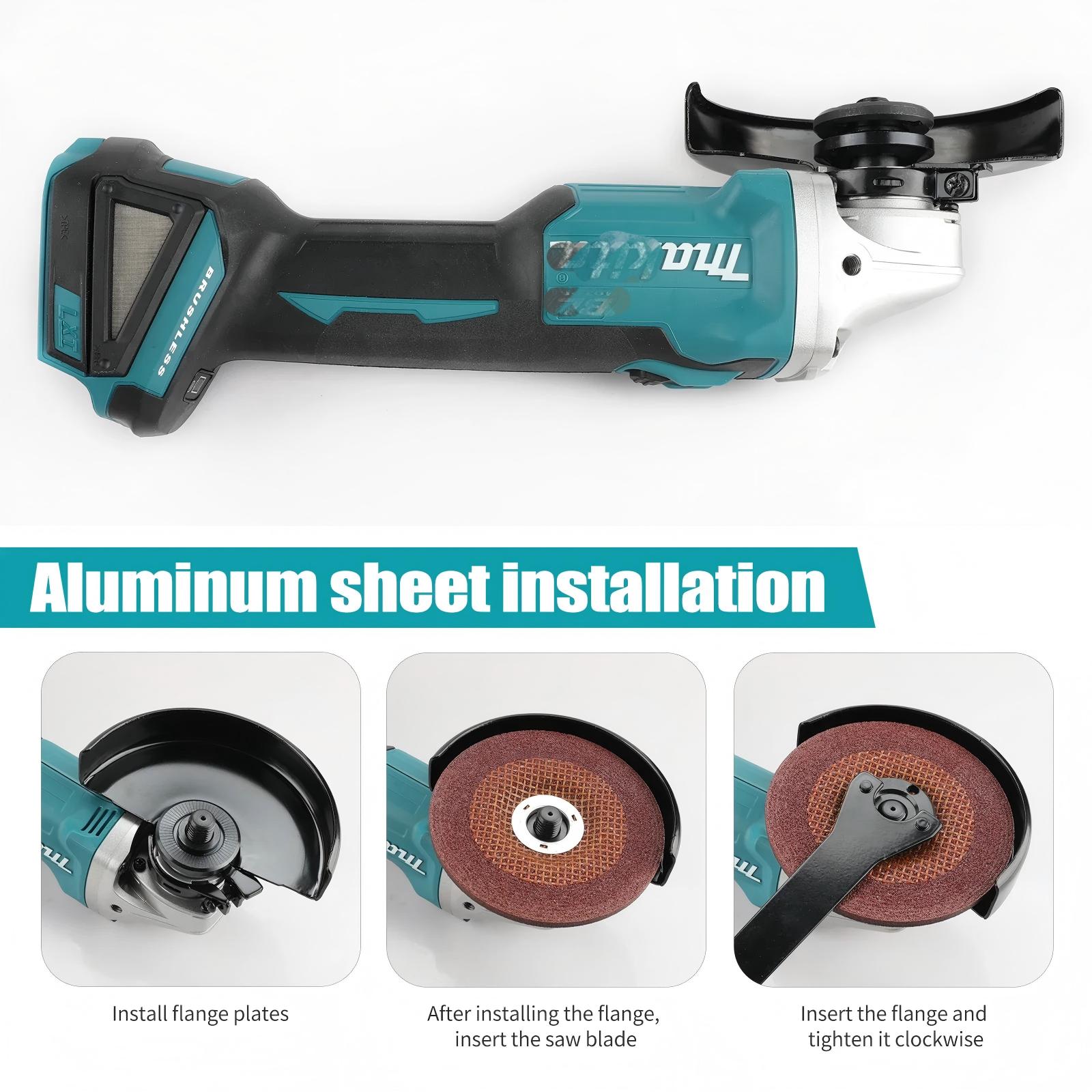 เครื่องเจียรไฟฟ้าไร้แปรงถ่าน M - Cordless Angle Grinder 125Mm Brushless บทวิจารณ์และราคา