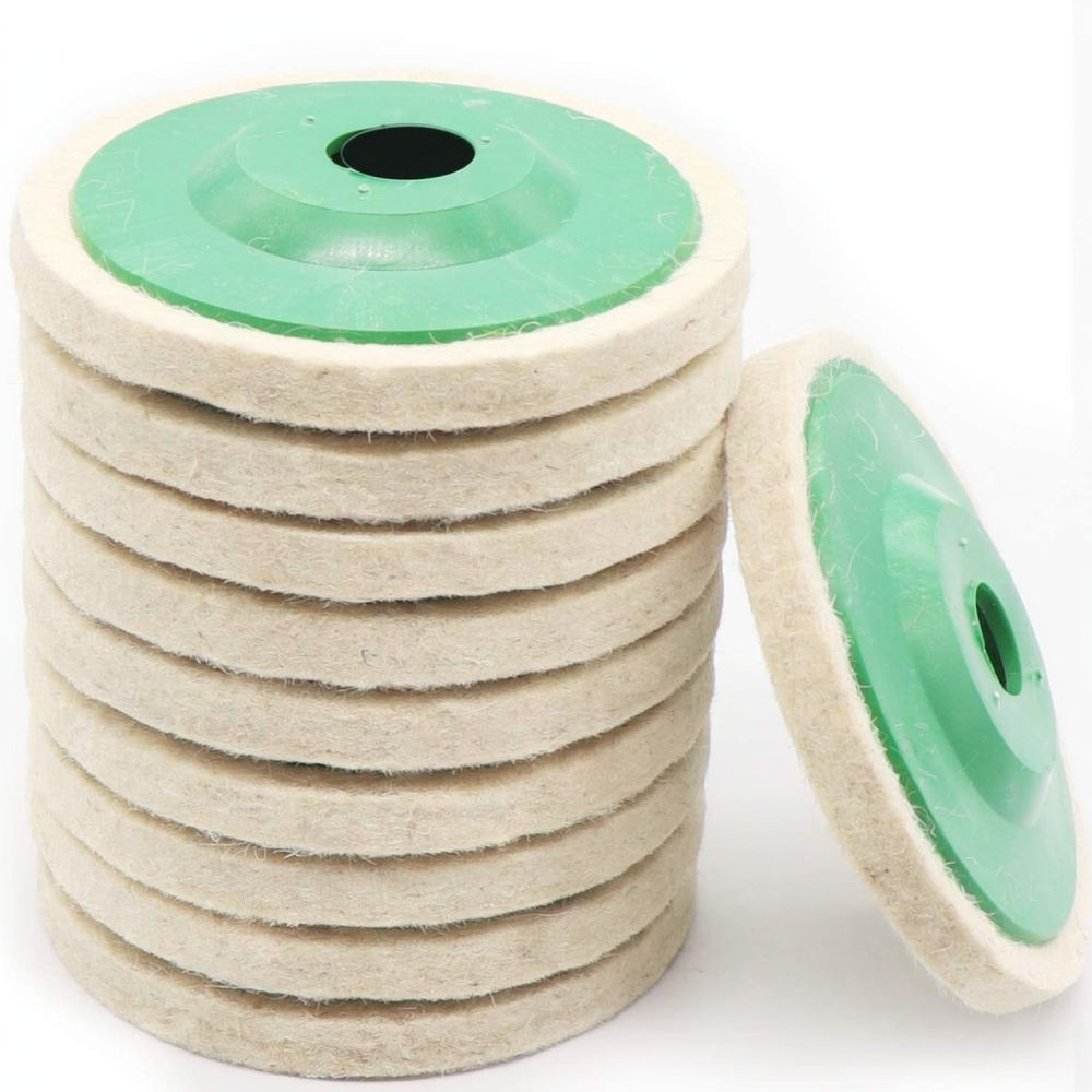 ล้อขัดผ้าสักหลาดสำหรับเครื่องเ - Grinder Polishing Pad Kit บทวิจารณ์และราคา