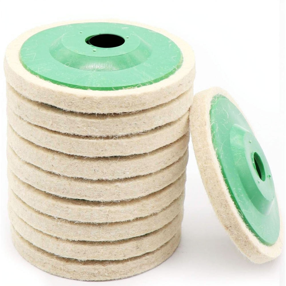 ล้อขัดผ้าสักหลาดสำหรับเครื่องเ - Grinder Polishing Pad Kit บทวิจารณ์และราคา