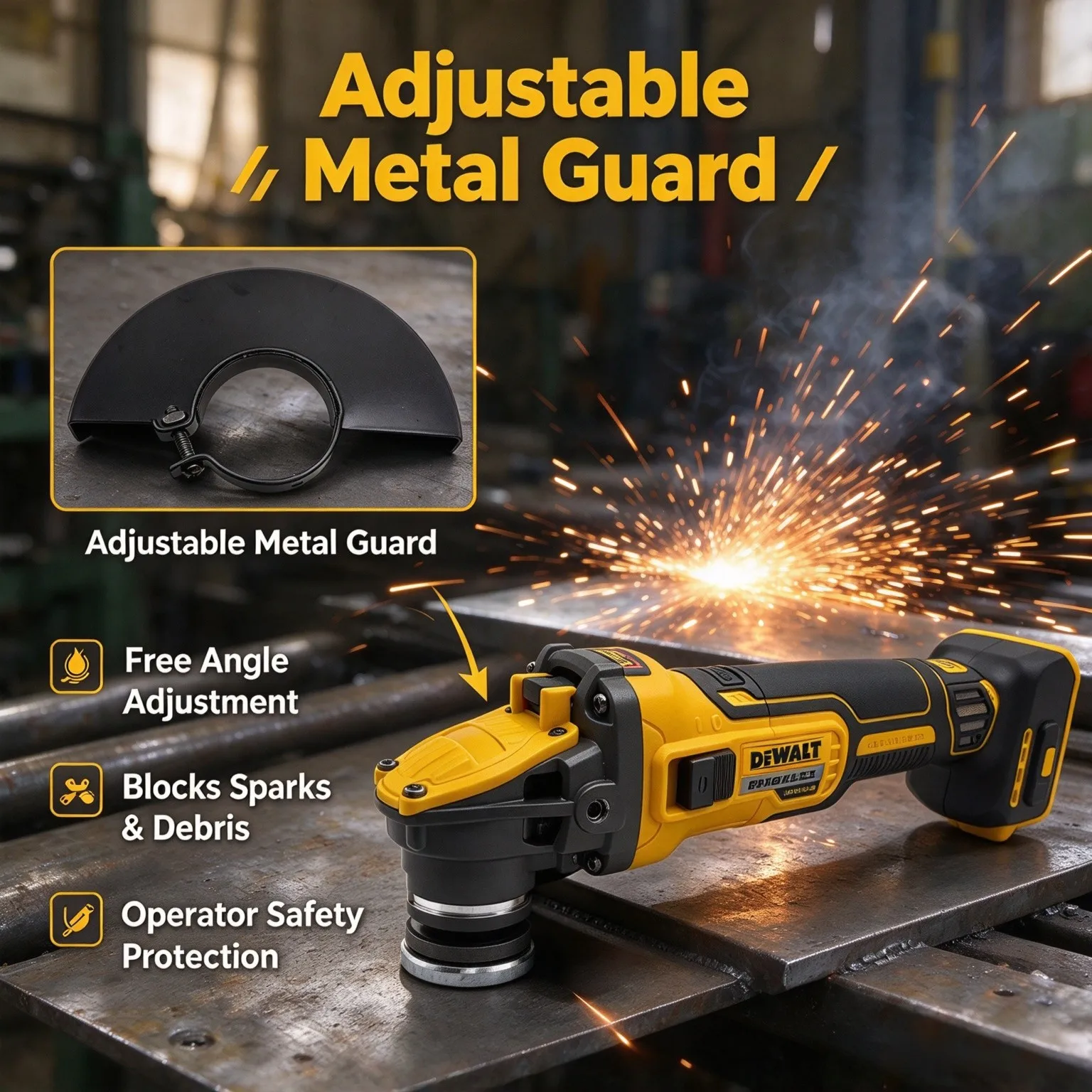 DEWALT DCG409 เครื่องเจียรไร้ส - Cordless Angle Grinder 125Mm Brushless บทวิจารณ์และราคา
