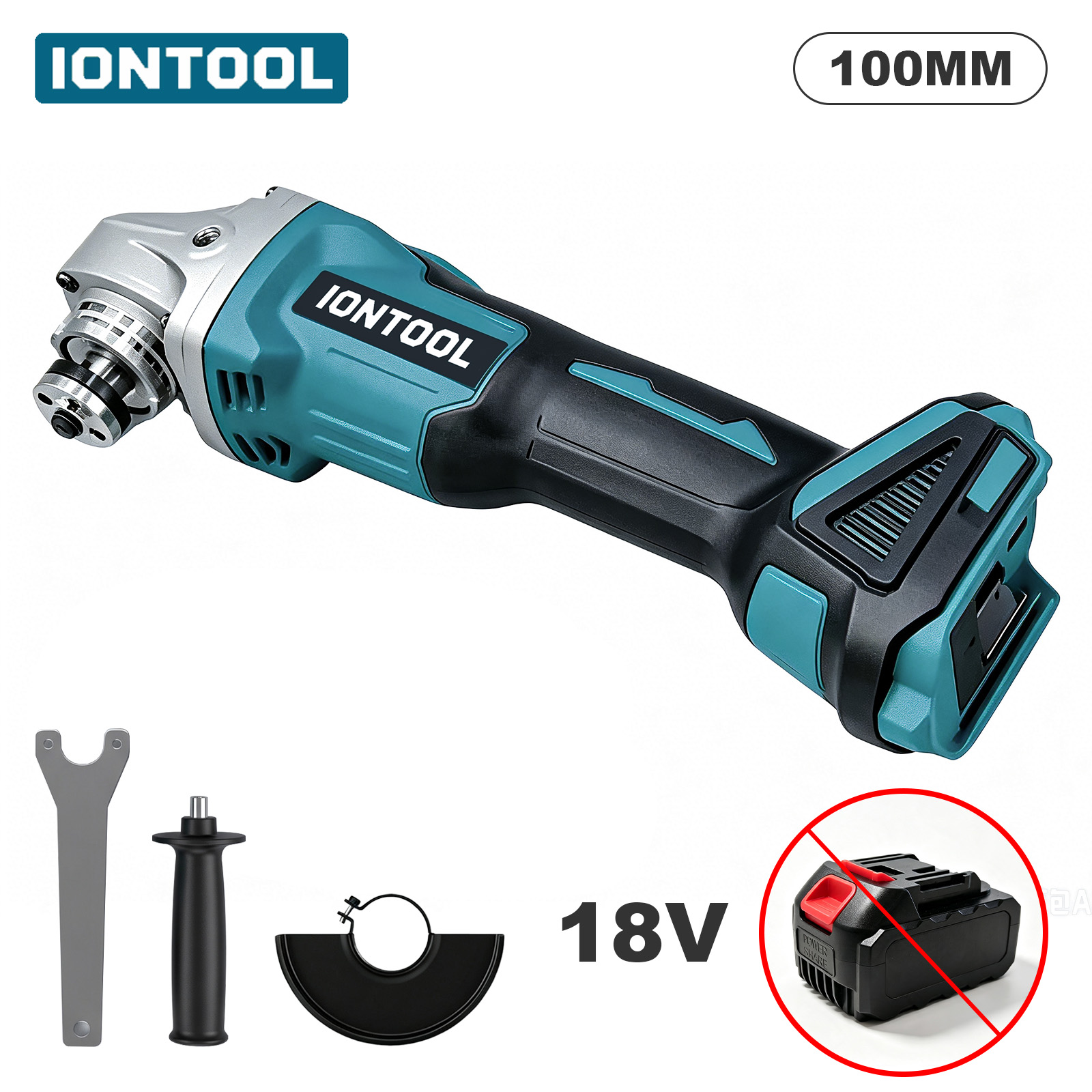 เครื่องเจียรไร้สายแบบมอเตอร์ไร - Brushless Grinder 100Mm 850W บทวิจารณ์และราคา