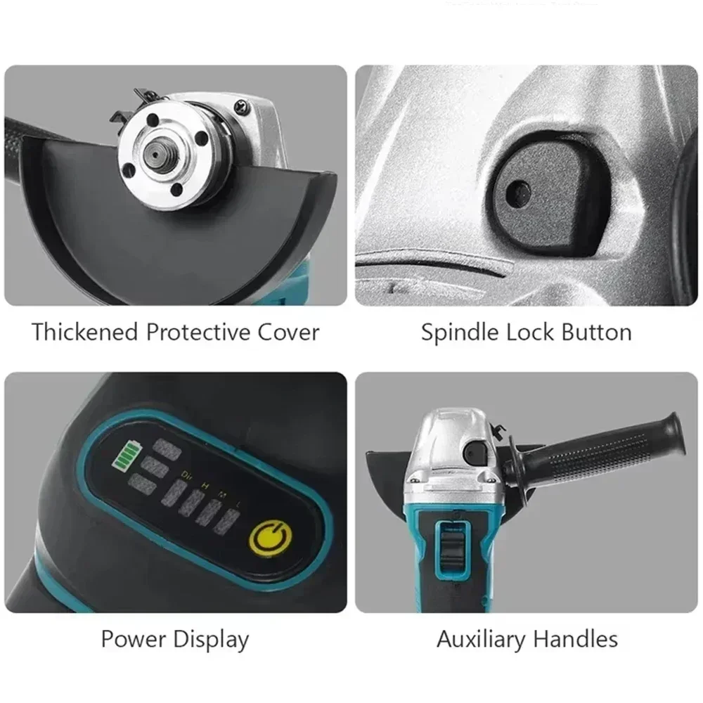 เครื่องเจียรไร้สาย Makita DGA4 - Cordless Angle Grinder 125Mm Brushless บทวิจารณ์และราคา