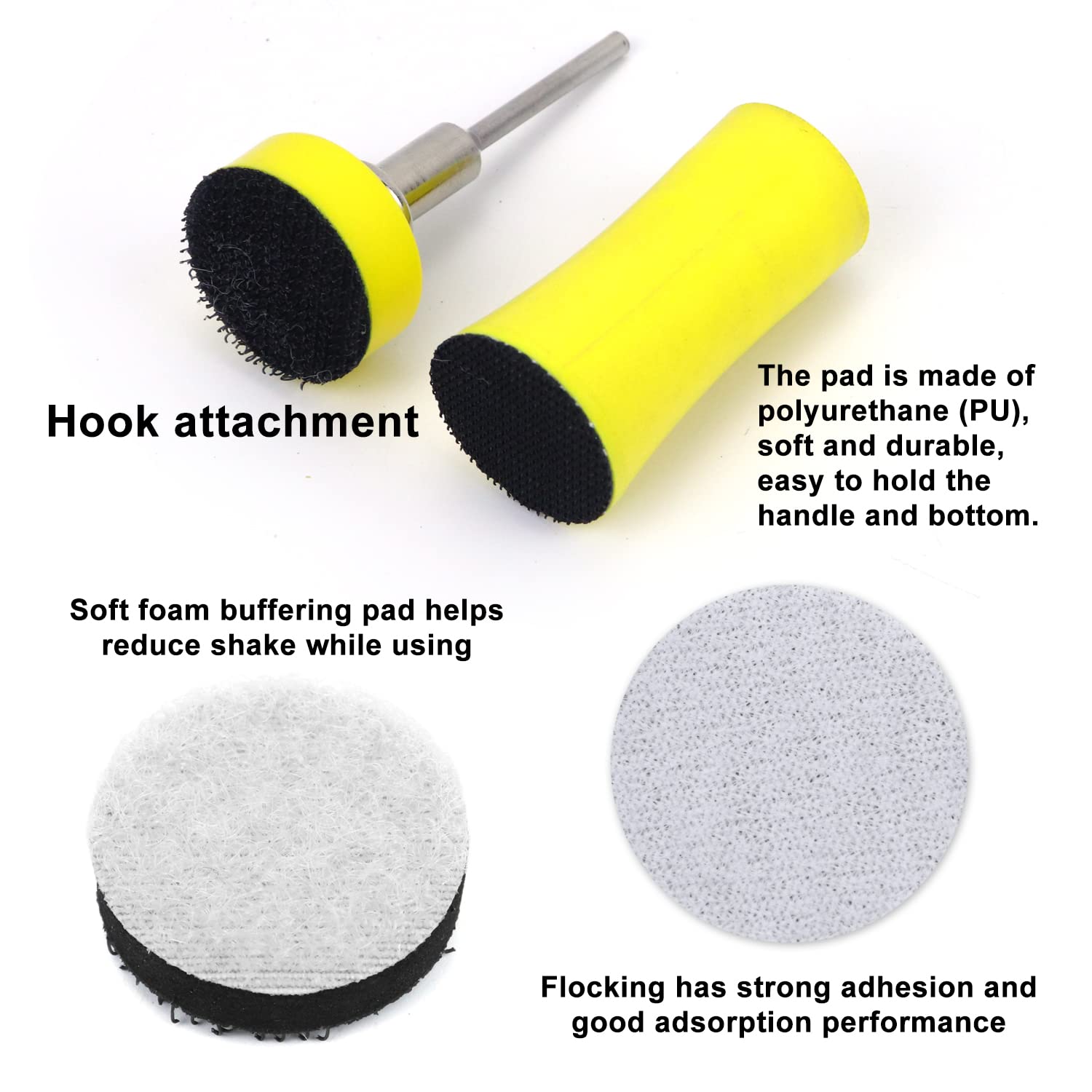 ชุดกระดาษทรายเปียกและห่วง1นิ้ว - Grinder Polishing Pad Kit บทวิจารณ์และราคา