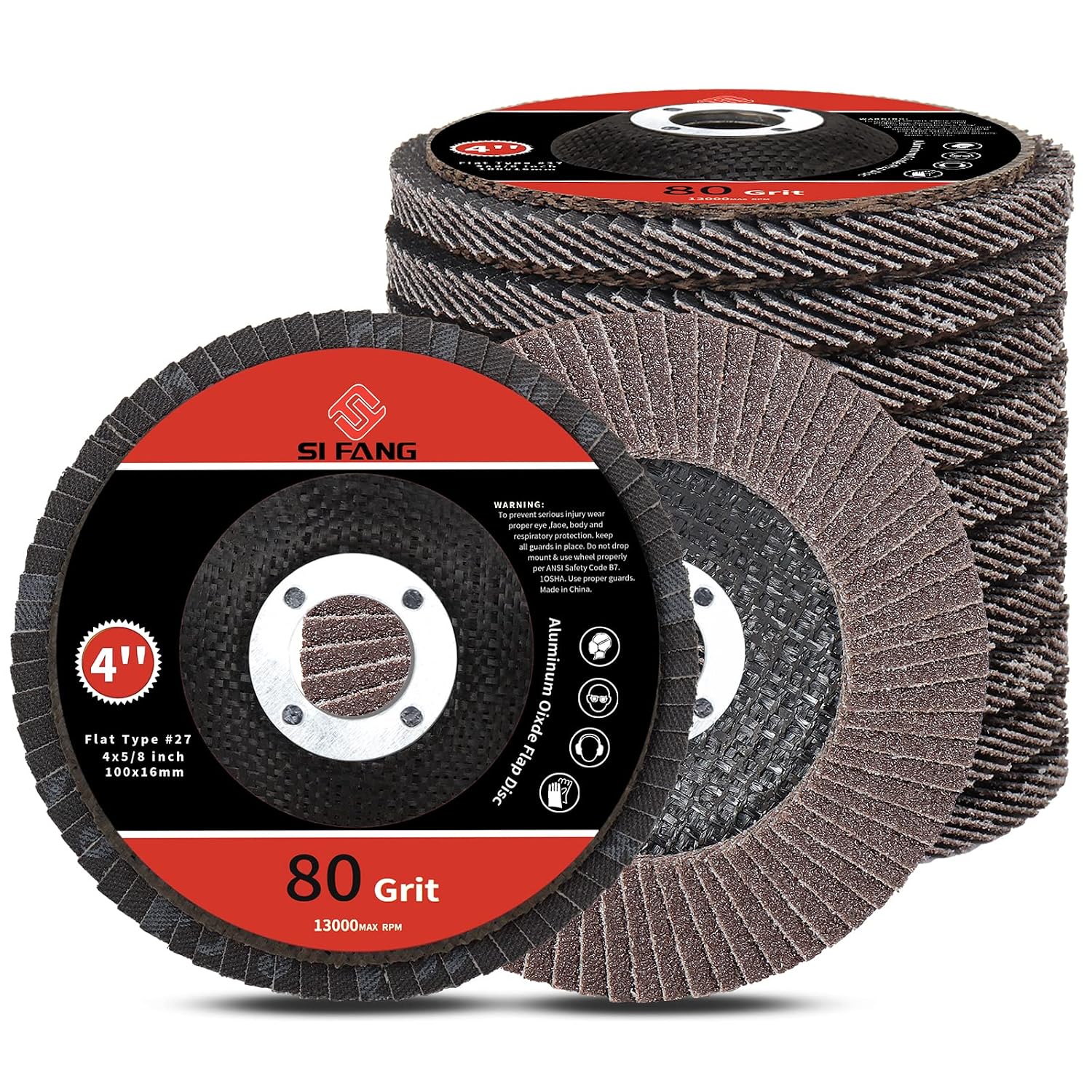 ชุดแผ่นขัดซิร์โคเนีย 100 มม. T - Angle Grinder Flap Disc Set บทวิจารณ์และราคา