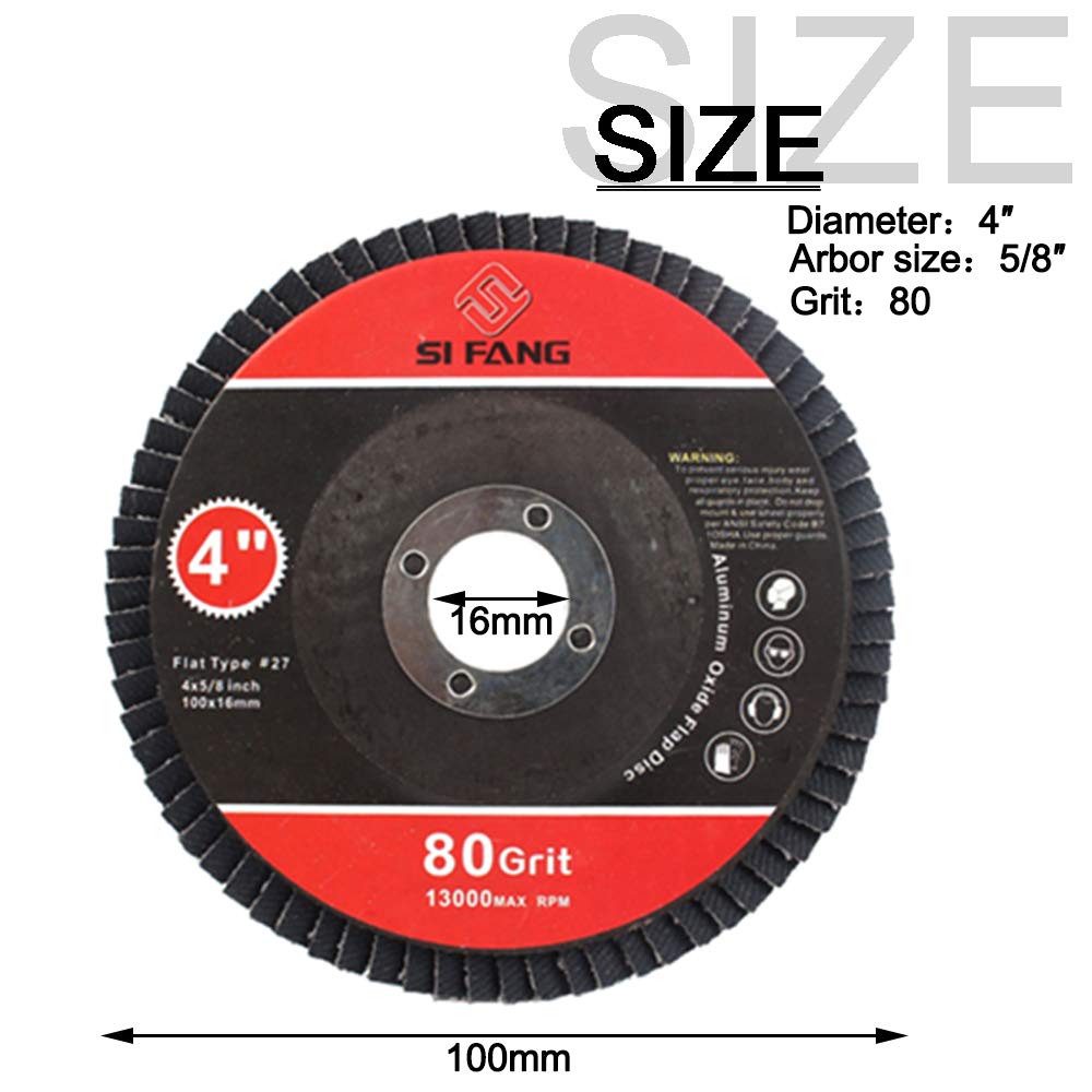 ชุดแผ่นขัดซิร์โคเนีย 100 มม. T - Angle Grinder Flap Disc Set บทวิจารณ์และราคา