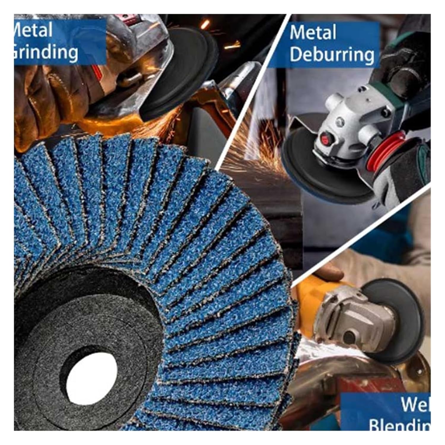 ชุดแผ่นขัดแบบ Flap Disc ขนาด 3 - Angle Grinder Flap Disc Set บทวิจารณ์และราคา