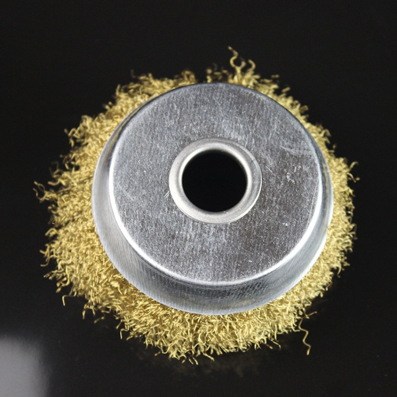 แปรงลวดทองแดงแบบถ้วยสำหรับเครื - Angle Grinder Wire Brush Wheel บทวิจารณ์และราคา