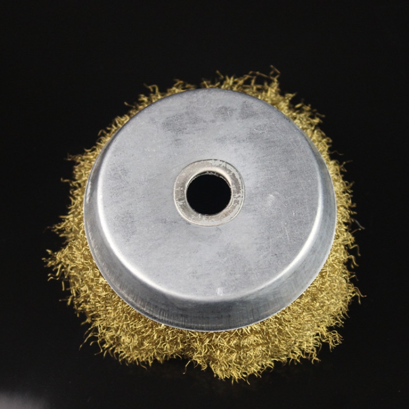 แปรงลวดทองแดงแบบถ้วยสำหรับเครื - Angle Grinder Wire Brush Wheel บทวิจารณ์และราคา