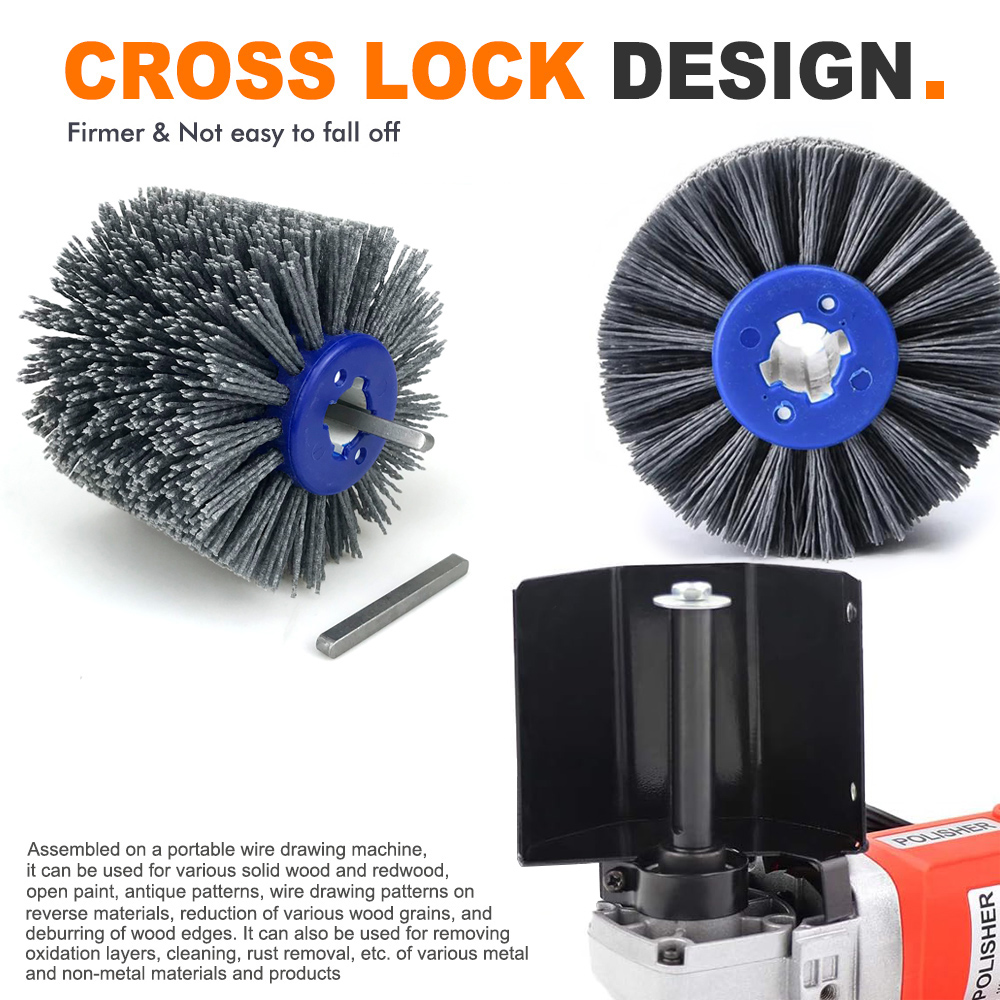 ชุดแปลงเครื่องเจียรมุม M14 เป็ - Angle Grinder Wire Brush Wheel บทวิจารณ์และราคา