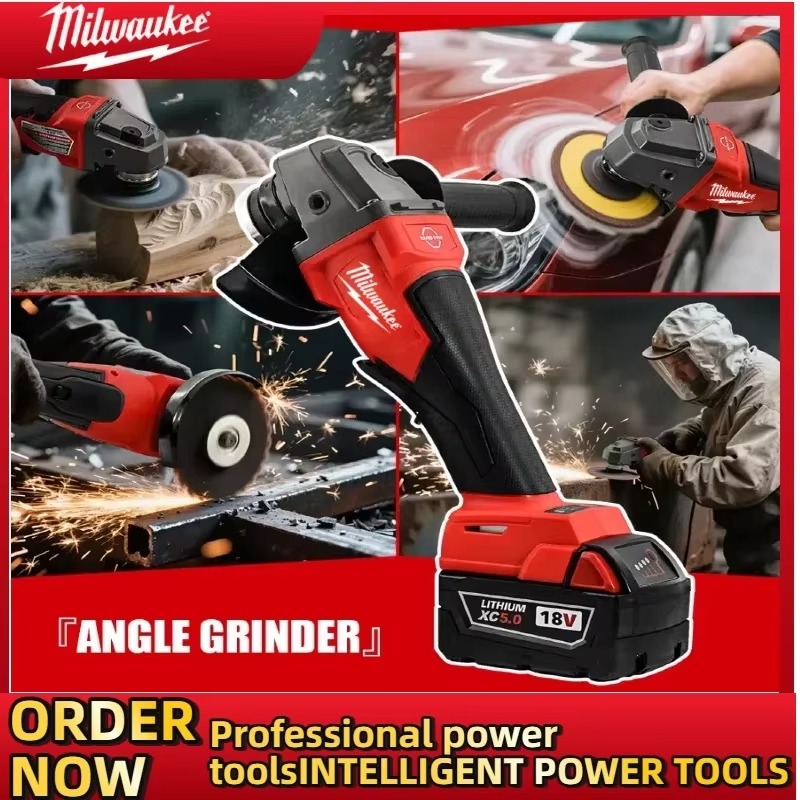 เครื่องเจียรไฟฟ้าแบบไร้แปรงถ่า - Cordless Angle Grinder 125Mm Brushless บทวิจารณ์และราคา