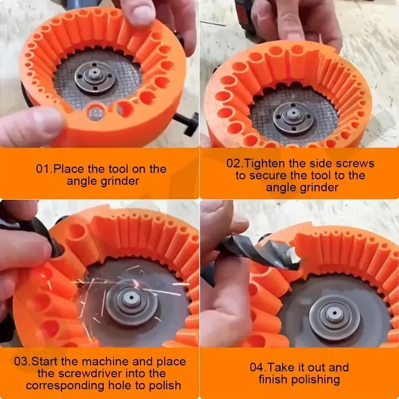 เครื่องบดมุมเจาะ Bit Sharpener - Angle Grinder Flap Disc Set บทวิจารณ์และราคา