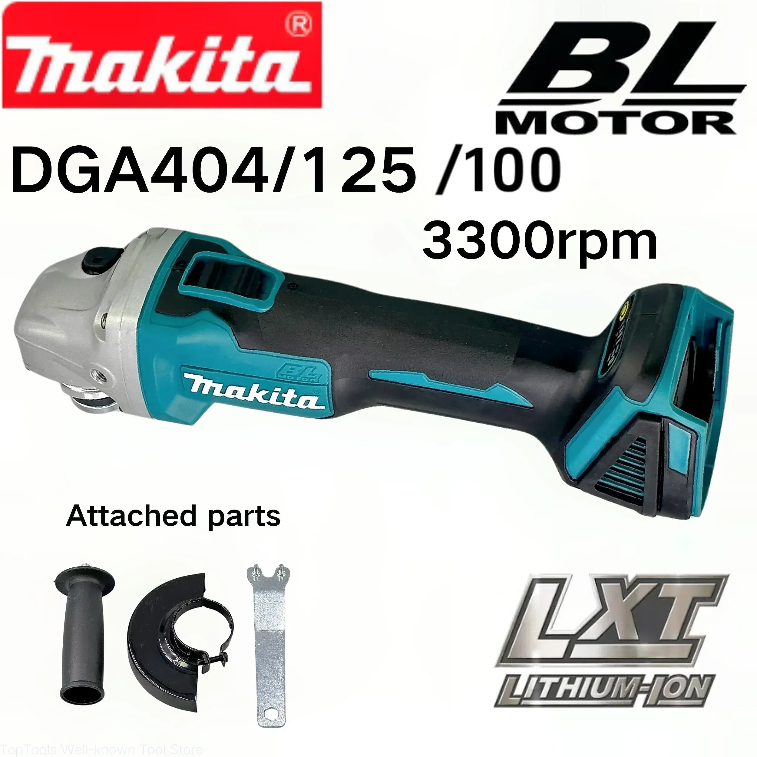 เครื่องเจียรไฟฟ้าไร้สายแบบมอเต - Cordless Angle Grinder 125Mm Brushless บทวิจารณ์และราคา
