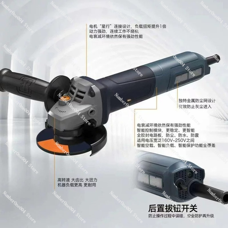เครื่องเจียรมุมไร้แปรงถ่านแบบม - Angle Grinder Variable Speed Corded บทวิจารณ์และราคา