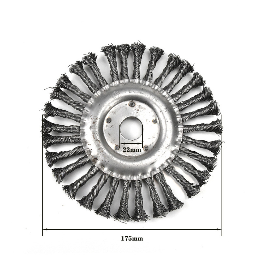 แปรงลวดเหล็กสำหรับเครื่องเจียร - Angle Grinder Wire Brush Wheel บทวิจารณ์และราคา