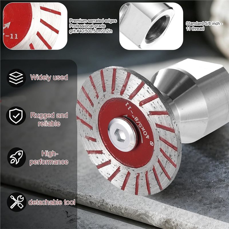 ใบเลื่อยเพชร ABLG 10 ชิ้น ขนาด - Angle Grinder Diamond Blade Concrete บทวิจารณ์และราคา