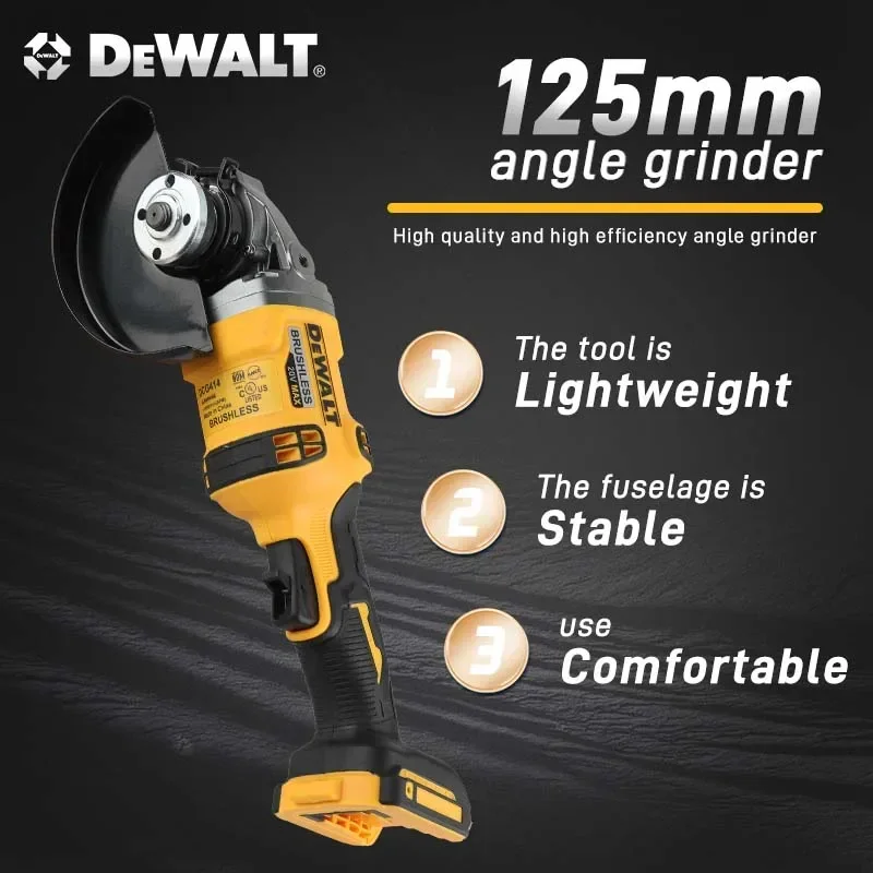 สำหรับ DEWALT DCG414 เครื่องเจ - Cordless Angle Grinder 125Mm Brushless บทวิจารณ์และราคา