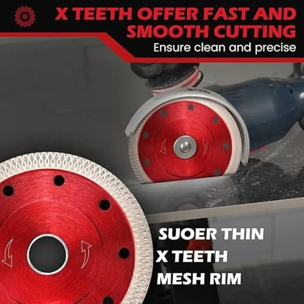 ใบเลื่อยเพชร 20-1 ชิ้น ขนาด 10 - Angle Grinder Cutting Disc 125Mm บทวิจารณ์และราคา