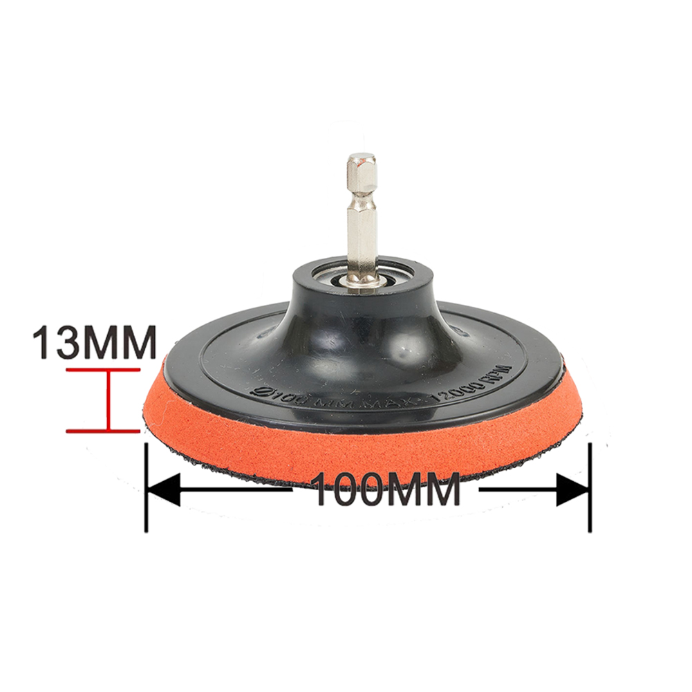 ชุดอะแดปเตอร์สว่าน M10แผ่นขัด4 - Grinder Polishing Pad Kit บทวิจารณ์และราคา