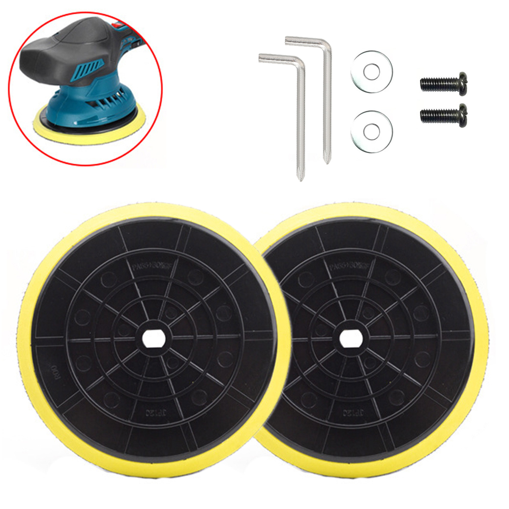 แผ่นรองบัฟเฟอร์ 2 ชิ้น ขนาด 5/ - Grinder Polishing Pad Kit บทวิจารณ์และราคา