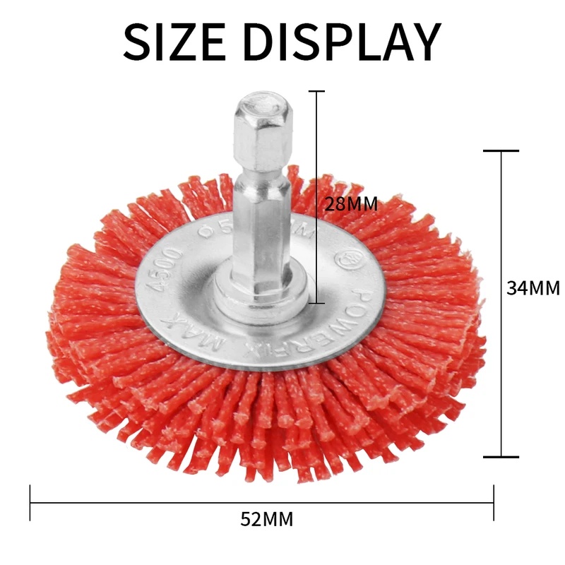 แปรงลวดไนลอนแบบแบนสำหรับเครื่อ - Angle Grinder Wire Brush Wheel บทวิจารณ์และราคา