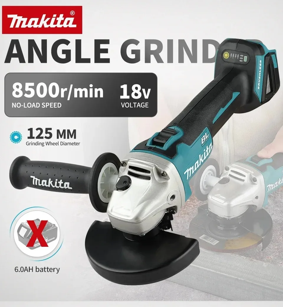 เครื่องเจียรไร้สาย Makita DGA4 - Cordless Angle Grinder 125Mm Brushless บทวิจารณ์และราคา