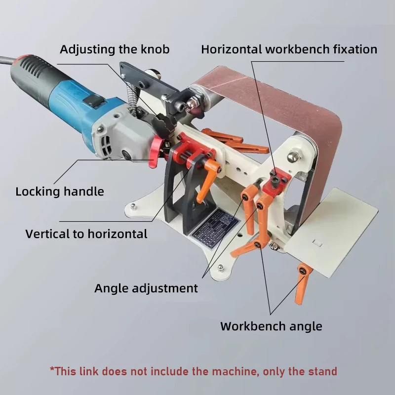 เครื่องขัดสายพานขนาดเล็กสำหรับ - Angle Grinder Stand Holder บทวิจารณ์และราคา