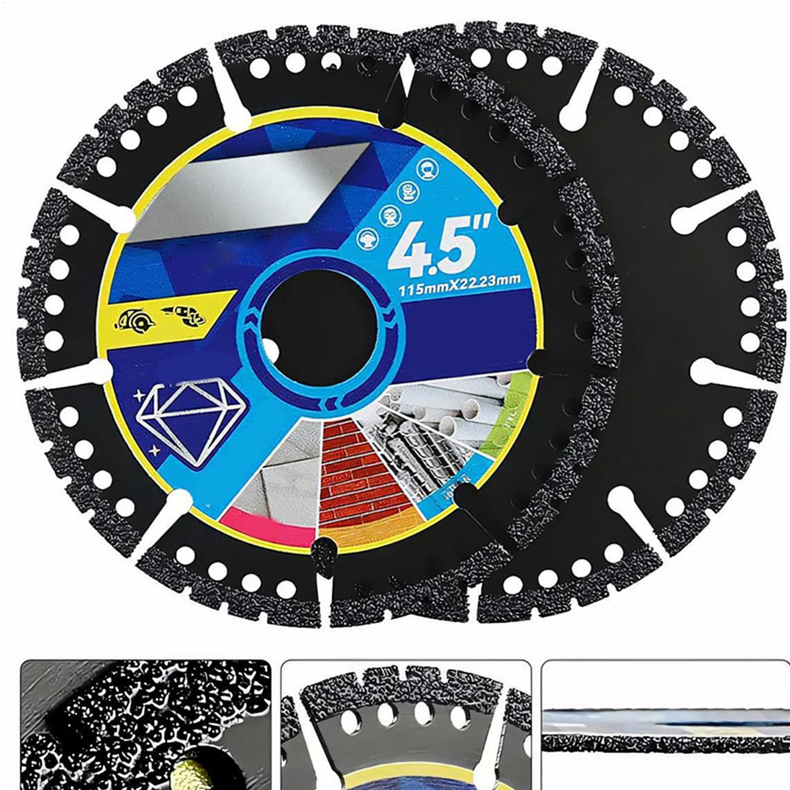 ใบเลื่อยตัด 3 ชิ้น ขนาด 4.5 นิ - Angle Grinder Diamond Blade Concrete บทวิจารณ์และราคา
